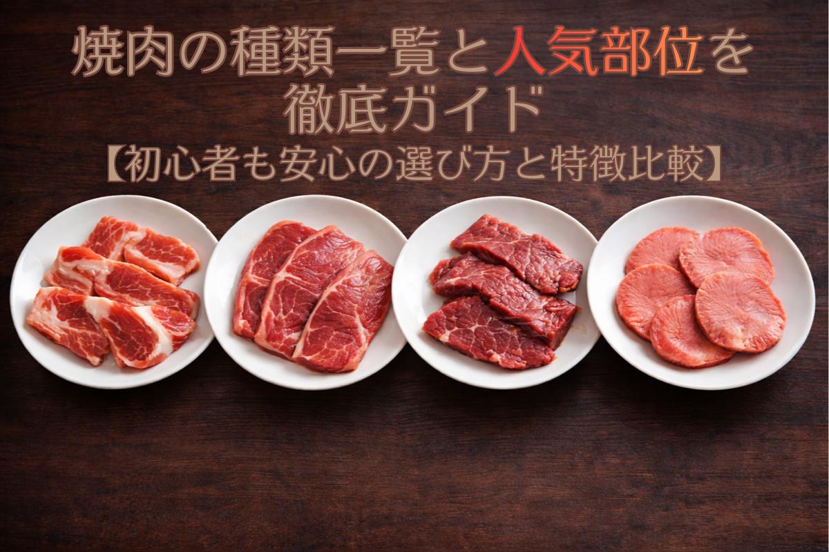 15 焼肉 種類